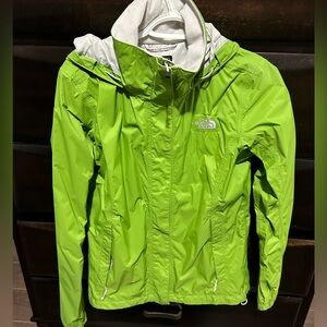 TNF nylon rain jacket
